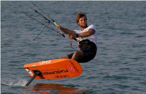 Day 3 - IKA KiteFoil Gold Cup Qatar photo copyright Shah Jahan taken at  and featuring the  class