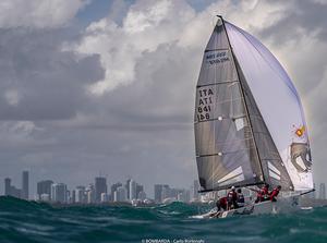2016 Melges 24 World Championship - Miami photo copyright Bombarda Racing - Carlo Borlenghi taken at  and featuring the  class