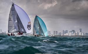 2016 Melges 24 World Championship - Miami photo copyright Bombarda Racing - Carlo Borlenghi taken at  and featuring the  class