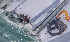 2016 Melges 24 World Championship - Miami - Day 2 photo copyright Bombarda Racing - Carlo Borlenghi taken at  and featuring the  class