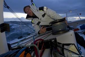 Conrad Colman - 100% Natural Energy - Vendée Globe photo copyright Stéphanie Gaspari / Groupe Bel taken at  and featuring the  class