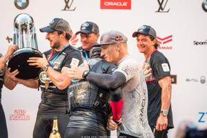 Oracle Team USA secures important bonus point - America's Cup World Series Fukuoka photo copyright ACEA / Ricardo Pinto http://photo.americascup.com/ taken at  and featuring the  class
