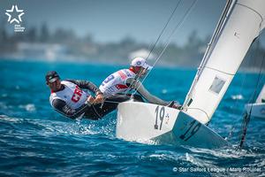 Bow: 19 / Sail: CRO 8543 / Skipper: Tonci Stipanovic CRO / Crew: Ante Sitic CRO - 2016 Star Sailors League Finals photo copyright  Marc Rouiller / Star Sailors League taken at  and featuring the  class