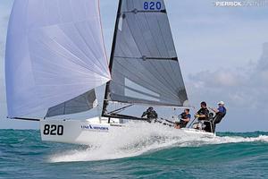 Bora Gulari's Air Force 1 USA820 - 2016 Melges 24 World Championship - Miami -  Day 1 photo copyright  Pierrick Contin http://www.pierrickcontin.fr/ taken at  and featuring the  class