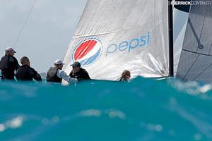 Tonu Toniste's Lenny EST790 - 2016 Melges 24 World Championship - Miami - Day 1 photo copyright  Pierrick Contin http://www.pierrickcontin.fr/ taken at  and featuring the  class