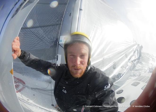 Younger New Zealander Conrad Colman - Vendée Globe © Conrad Colman / Foresight Energy / Vendée Globe