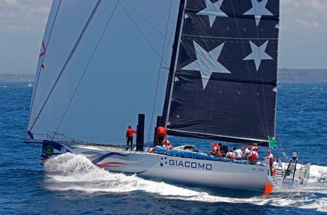 Jim Delegat’s Giacomo was the second yacht to finish the Rolex Sydney Hobart Yacht Race ©  Rolex/ Kurt Arrigo http://www.regattanews.com