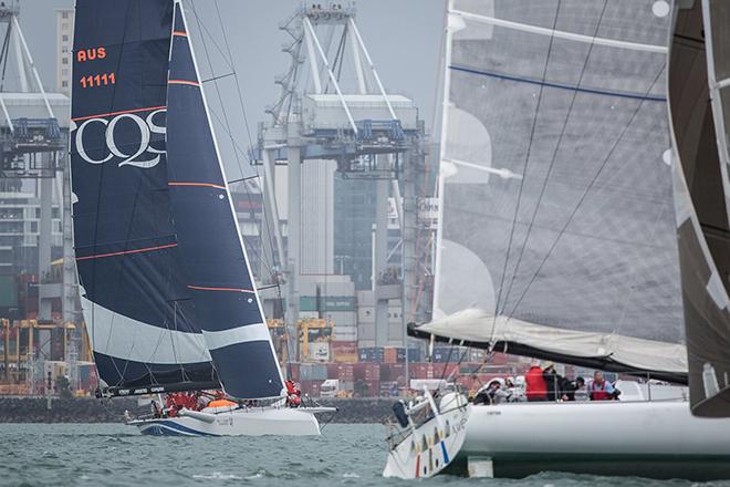 CQS in action at Royal Akarana Yacht Club Round White Island Race © Big Boat Racing bigboatracing.com