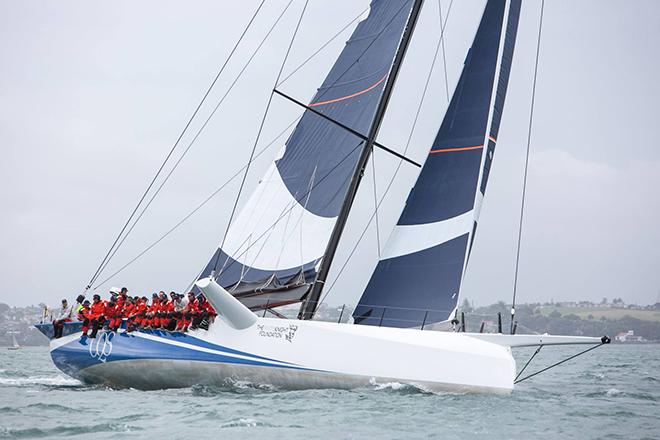 CQS in action at Royal Akarana Yacht Club Round White Island Race © Big Boat Racing bigboatracing.com