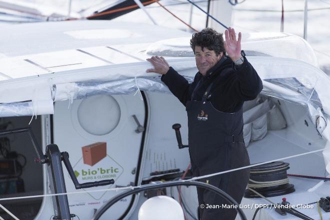 Jean Le Cam (Finistère Mer Vent) - Vendée Globe © Jean-Marie Liot / DPPI / Vendée Globe http://www.vendeeglobe.org