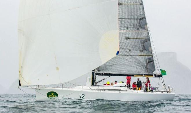 Former Overall Winner, Victoire sailing off Tasman Island - Rolex Sydney Hobart Yacht Race ©  Rolex/Daniel Forster http://www.regattanews.com