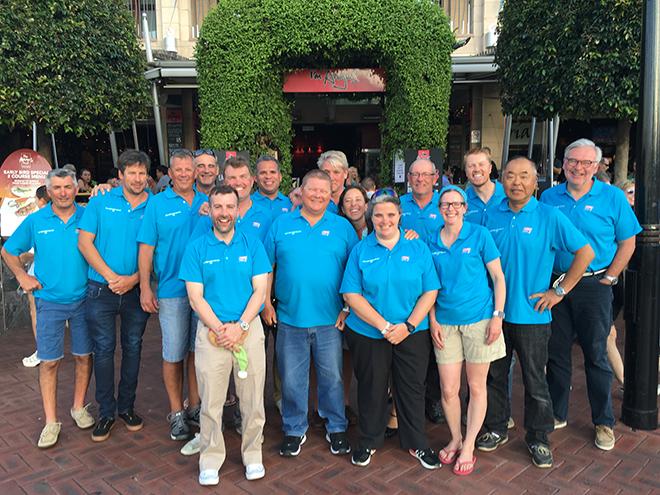 The CV5 team ahead of their race on Boxing Day - Clipper Round the World Yacht Race © Clipper Round The World Yacht Race http://www.clipperroundtheworld.com