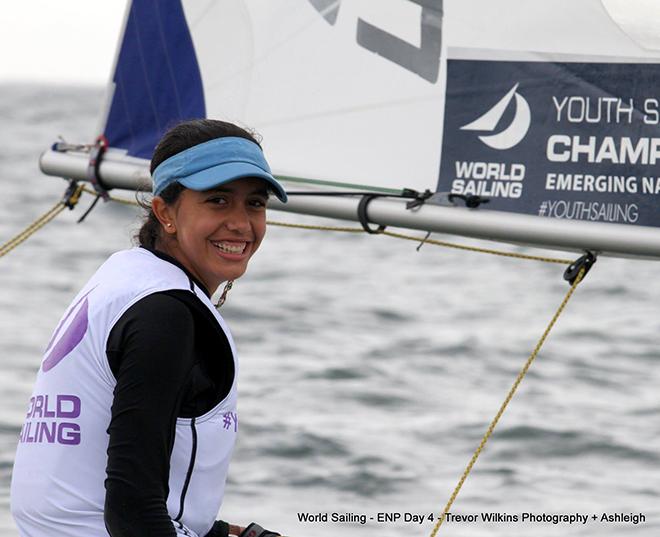 Khouloud Mansy - 2016 Aon Youth Sailing World Championships &copy; Trevor Wilkins - Ashleigh