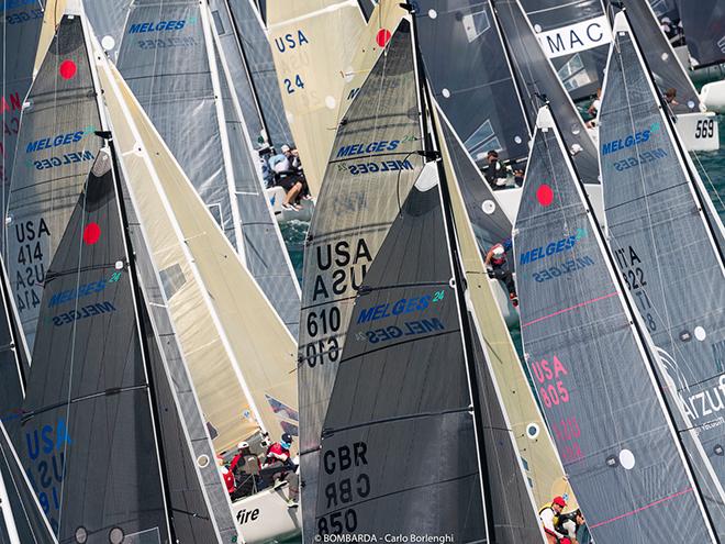 2016 Melges 24 World Championship - Miami - Day 5 © Bombarda Racing - Carlo Borlenghi