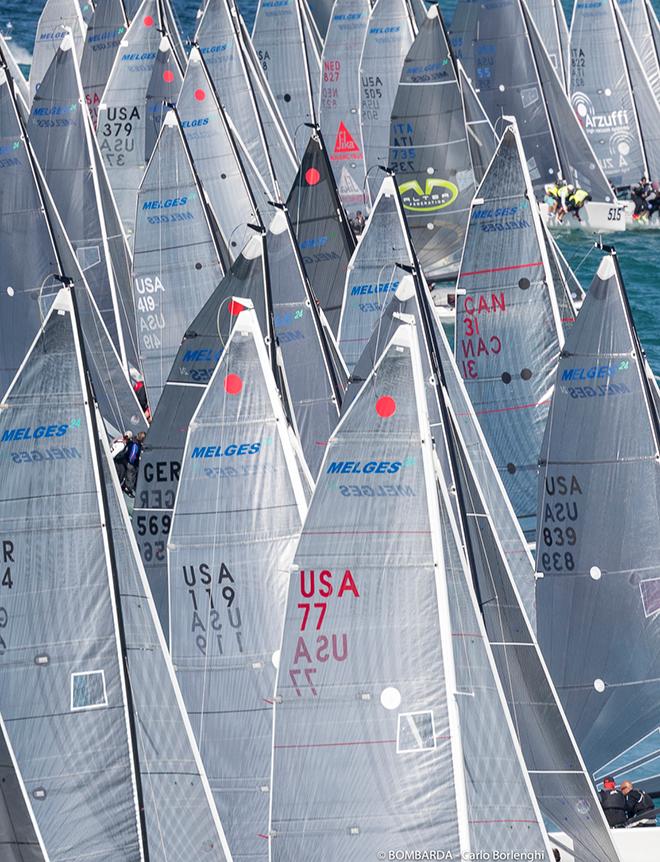 2016 Melges 24 World Championship - Miami - Day 5 © Bombarda Racing - Carlo Borlenghi