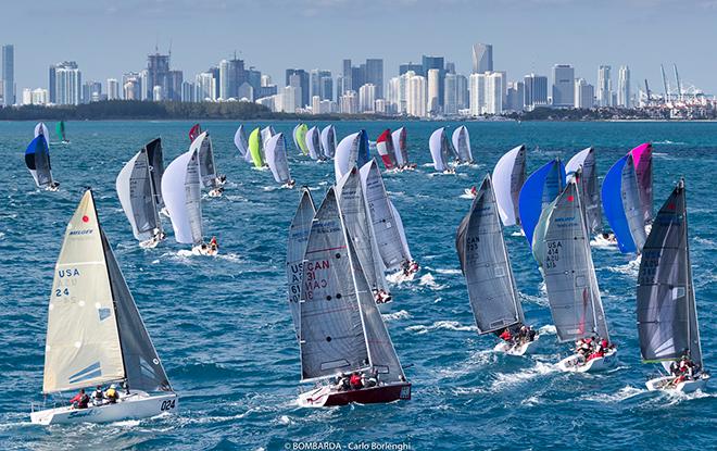 2016 Melges 24 World Championship - Miami - Day 5 © Bombarda Racing - Carlo Borlenghi