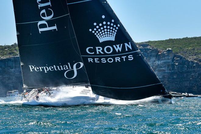 Perpetual Loyal in the 72nd Rolex Sydney Hobart © Lachlan Murnaghan