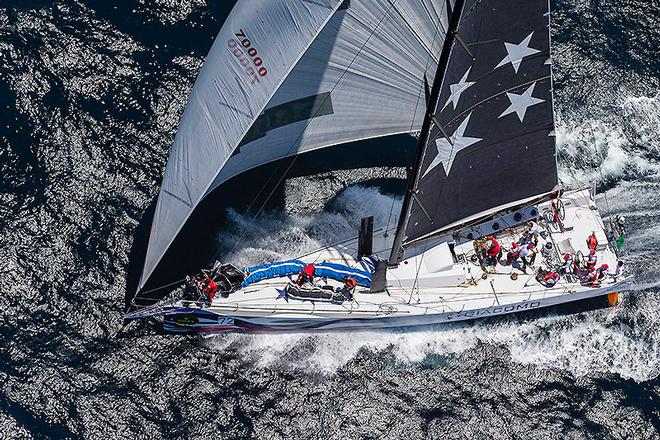 Above the Volvo Ocean 70, Giacomo. - 2016 Rolex Sydney Hobart Yacht Race © Andrea Francolini