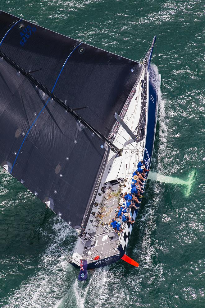 Strap in for an awesome ride with Peter Harburg's modified VO70, Black Jack. - SOLAS Big Boat Challenge © Andrea Francolini