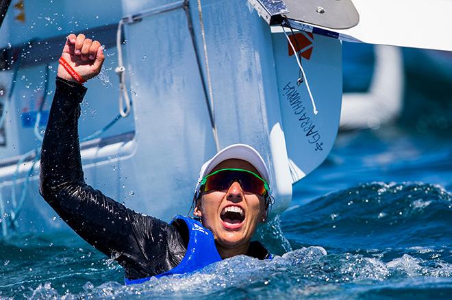 Laser Radial Girls - Dolores Moreira Fraschini - 2016 Aon Youth Sailing World Championships © Pedro Martinez / Sailing Energy / World Sailing