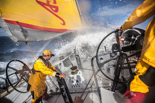 March 19, 2015. Leg 5 to Itajai onboard Abu Dhabi Ocean Racing. Day 01.  Luke 