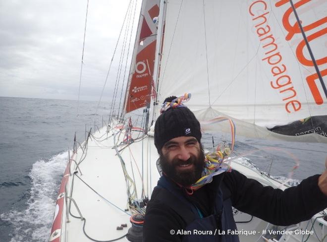 Solo round the world race - Vendée Globe © Alan Roura / La Fabrique / Vendée Globe