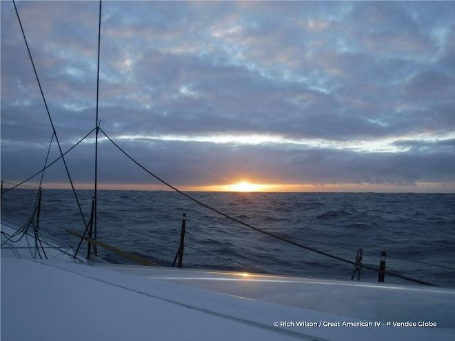 Day 58 – Rich Wilson (Great American IV) – Vendée Globe © Rich Wilson / Great American 4 / Vendée Globe