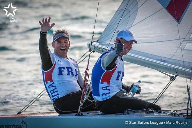Bow: 01 / Sail: FRA 8237 / Skipper: Xavier Rohart FRA / Crew: Pierre-Alexis Ponsot FRA - 2016 Star Sailors League Finals &copy;  Marc Rouiller / Star Sailors League