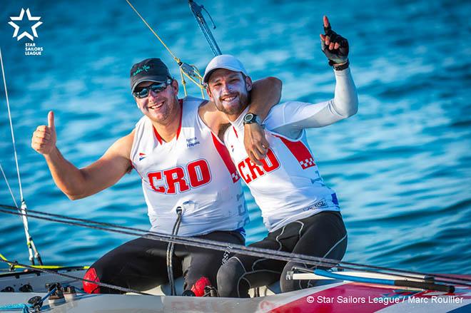 Bow: 96 / Sail: CRO 8543 / Skipper: Sime Fantela CRO / Crew: Antonio Arapovic CRO - 2016 Star Sailors League Finals ©  Marc Rouiller / Star Sailors League