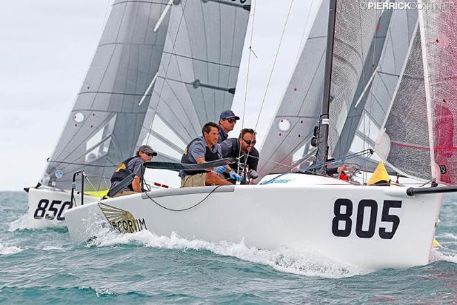 Megan Ratliff's Decorum USA805 - 2016 Melges 24 World Championship - Miami - Day 4 ©  Pierrick Contin http://www.pierrickcontin.fr/