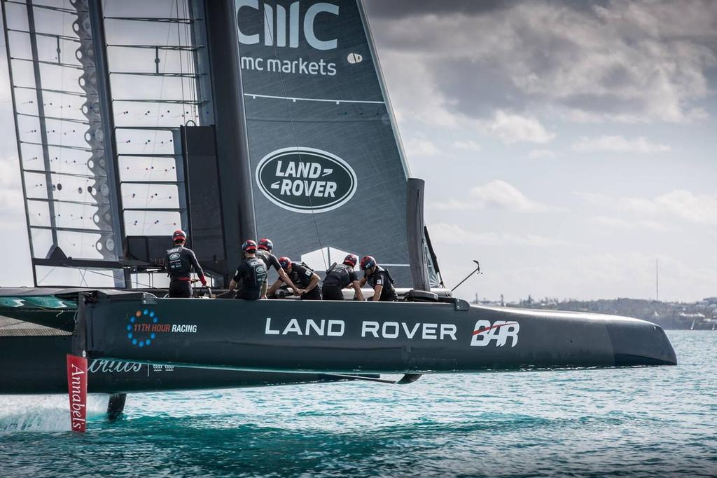 T3 - Land Rover BAR, December 2016 Bermuda &copy; Alex Palmer
