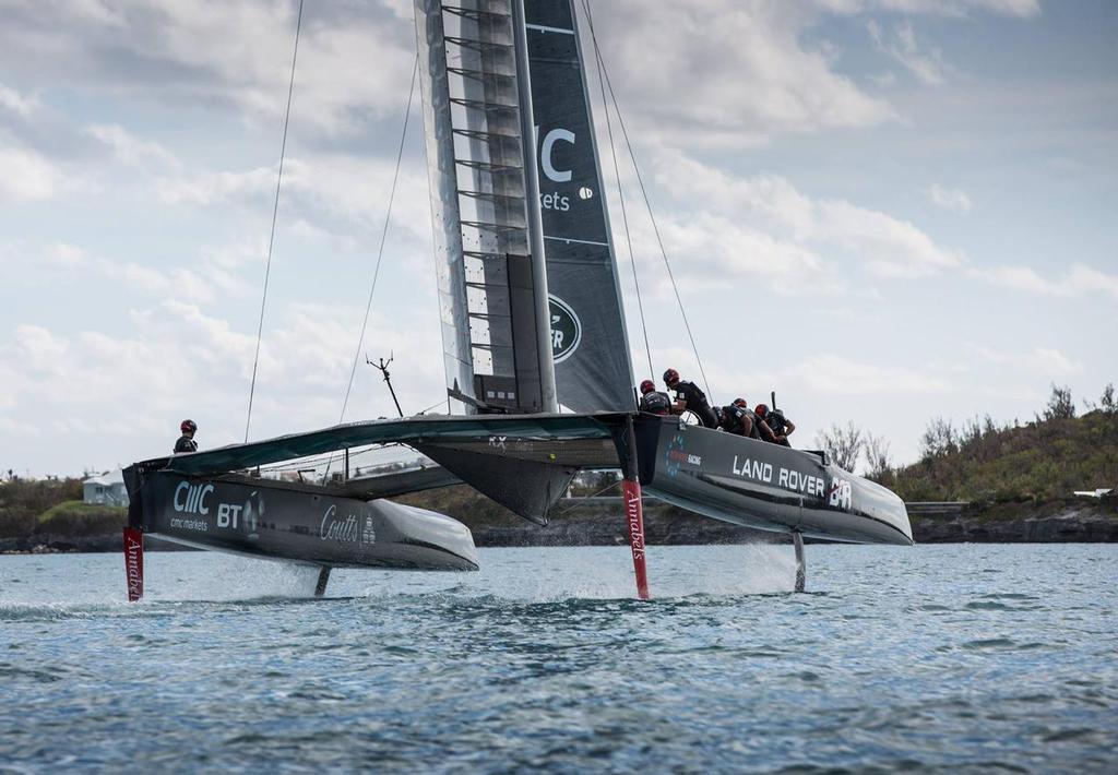 T3 - Land Rover BAR, December 2016 Bermuda &copy; Alex Palmer