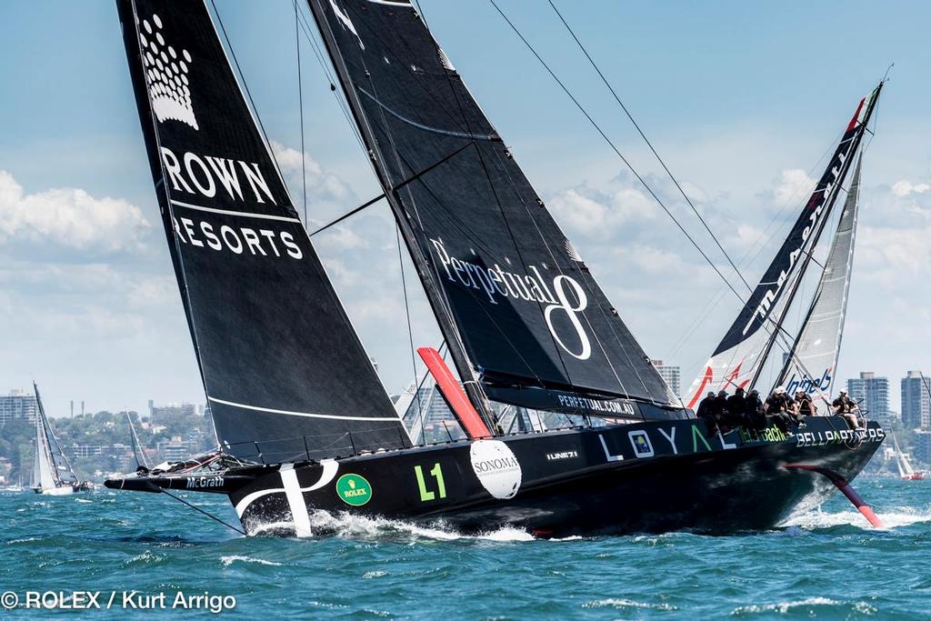 Pepetual Loyal - 2016 Rolex Sydney Hobart, December 26, 2016 ©  Rolex/ Kurt Arrigo http://www.regattanews.com