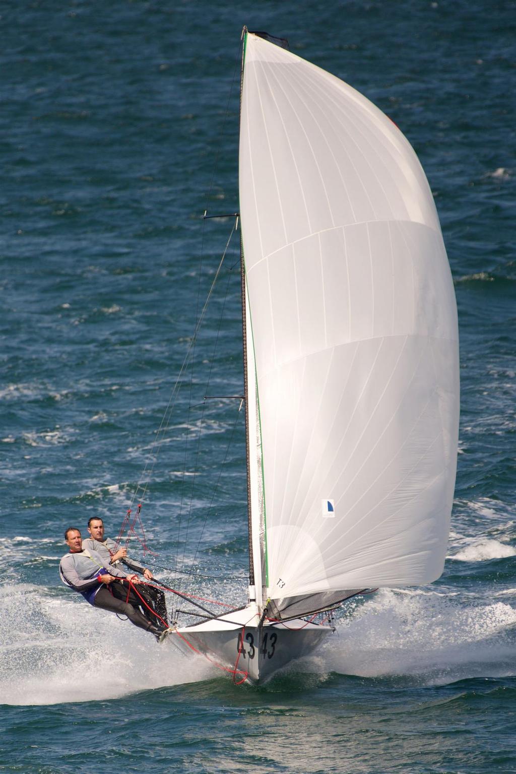 Sydney Sailmakers - NSW 12 Skiff Championships photo copyright Murray Press taken at  and featuring the  class
