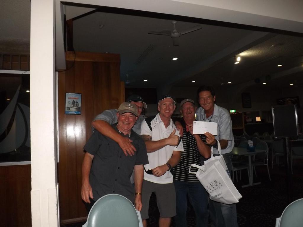 Winners of the CM big voucher - Catalina Yachts Lake Macquarie Rendezvous photo copyright Rod Mackay taken at  and featuring the  class