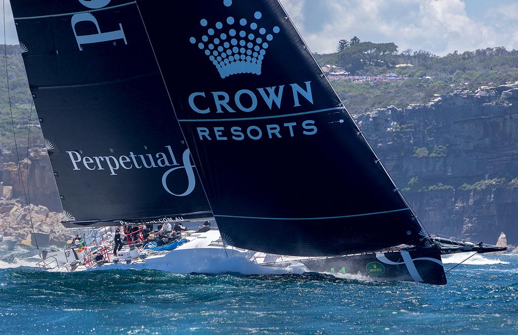 Perpetual Loyal starts the bear away at the Zulu mark © Crosbie Lorimer http://www.crosbielorimer.com