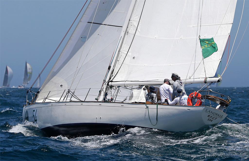 Landfall leaves Sydney - Rolex Sydney Hobart 2016 © Crosbie Lorimer http://www.crosbielorimer.com