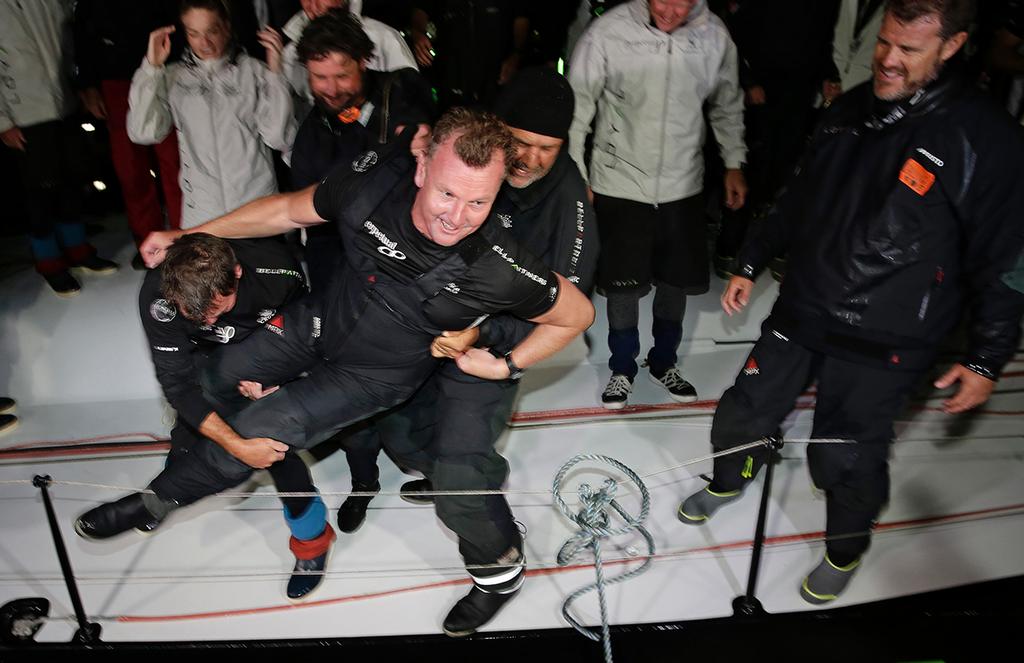 Anthony Bell gets the traditional treatment © Crosbie Lorimer http://www.crosbielorimer.com