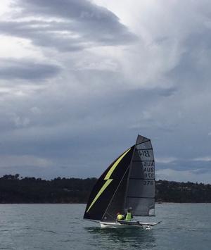 Usain Boat photo copyright Richard Reynolds taken at  and featuring the  class