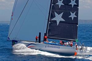 Jim Delegat's Giacomo was the second yacht to finish the Rolex Sydney Hobart Yacht Race photo copyright  Rolex/ Kurt Arrigo http://www.regattanews.com taken at  and featuring the  class