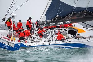 CQS in action at Royal Akarana Yacht Club Round White Island Race photo copyright Big Boat Racing bigboatracing.com taken at  and featuring the  class