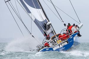 CQS in action at Royal Akarana Yacht Club Round White Island Race photo copyright Big Boat Racing bigboatracing.com taken at  and featuring the  class