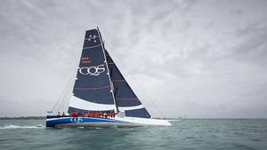 CQS in action at Royal Akarana Yacht Club Round White Island Race photo copyright Big Boat Racing bigboatracing.com taken at  and featuring the  class