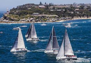 2016 Rolex Sydney Hobart Yacht Race - Day 1 photo copyright  Rolex/Daniel Forster http://www.regattanews.com taken at  and featuring the  class