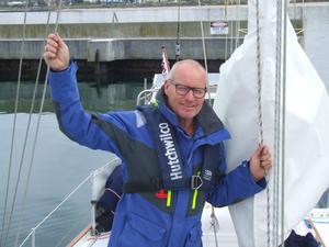 Shane Freeman preparing to set sail yesterday photo copyright Freeman Sailing taken at  and featuring the  class