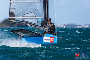 Australia’s Iain Jensen, winner of the MS Amlin International Regatta “Dash for Cash.” - MS Amlin International Moth Regatta photo copyright Beau Outteridge/Amlin International Moth Regatta taken at  and featuring the  class