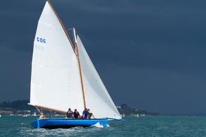 I'll take the sunshine - you take the ominous clouds. - Mercedes Benz Mornington Couta Boat National Championships photo copyright  Alex McKinnon Photography http://www.alexmckinnonphotography.com taken at  and featuring the  class
