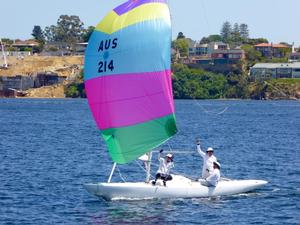 214 Willy Packe race 1 win - WA Dragon Stage Championship photo copyright Jonny Fullerton taken at  and featuring the  class