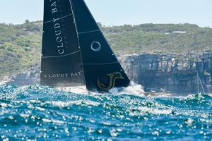 Beau Geste reaching to the sea mark - 2016 Rolex Sydney Hobart Yacht Race photo copyright Lachlan Murnaghan taken at  and featuring the  class