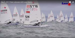 Day 2 - 2017 Peter Lehmann AUS Laser Nationals photo copyright Australian Laser Class Association taken at  and featuring the  class